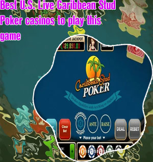 Caribbean stud poker game
