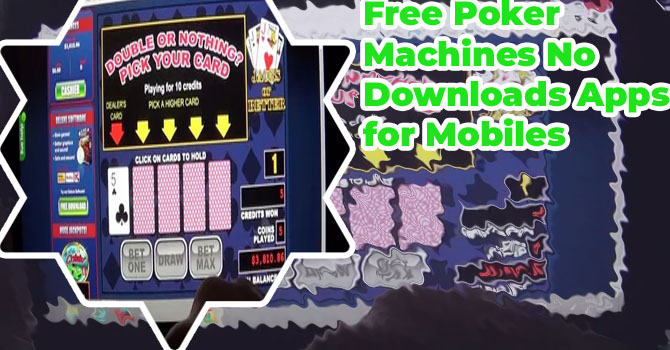 Free poker machine games