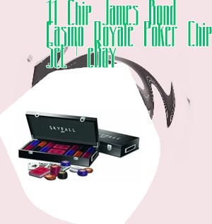 James bond poker set