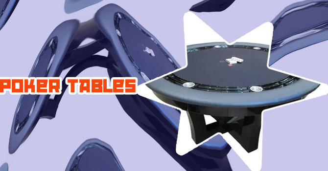 Luxury poker table
