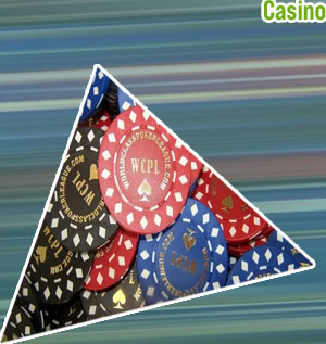Old casino poker chips