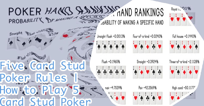 Poker card rules
