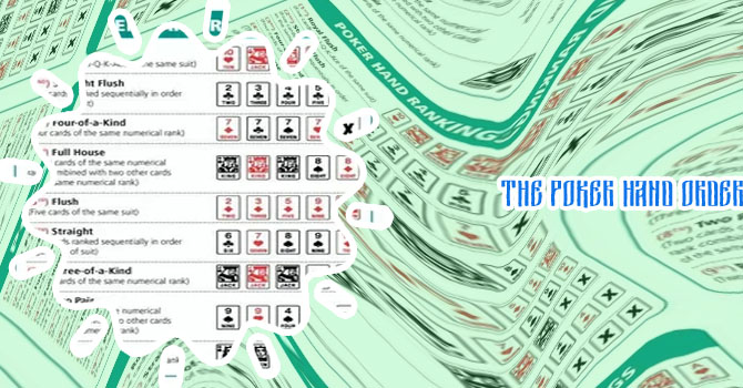 Poker cards order