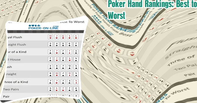 Poker hands best to worst