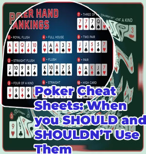Poker rules cheat sheet